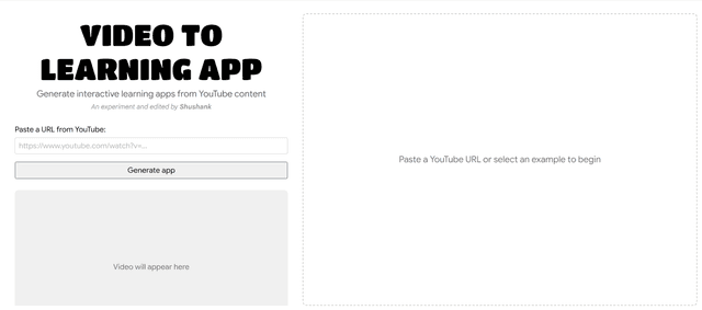 Make app for youtube